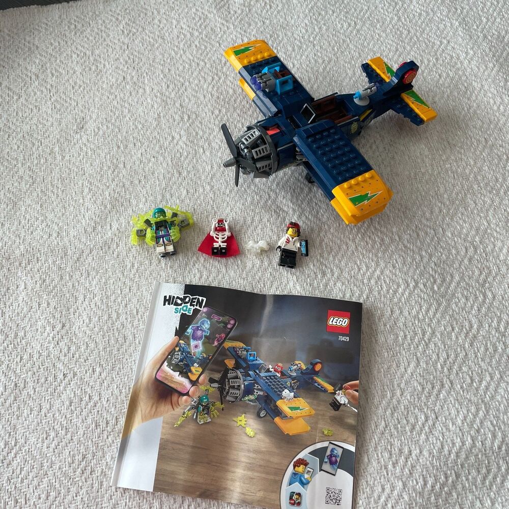 Lego Hidden Side El Fuego's Stunt Plane 70429 NOT COMPLETE
